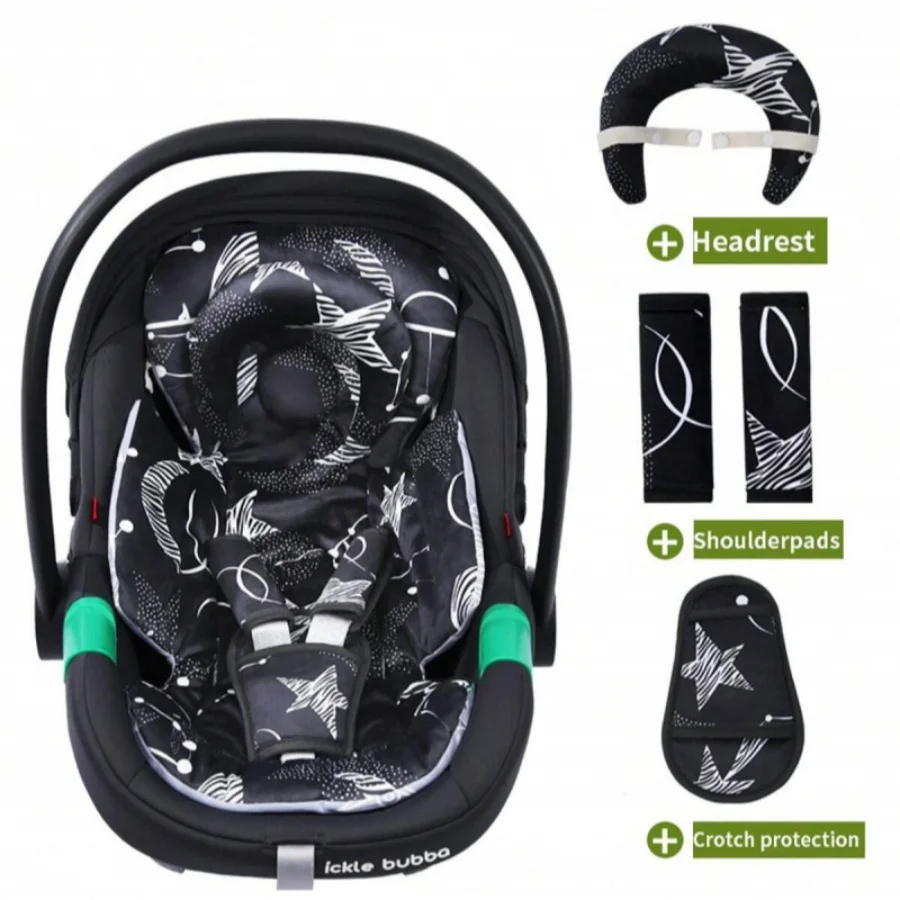 Silla de coche para niños con reposacabezas y acolchado universal - imagen 3