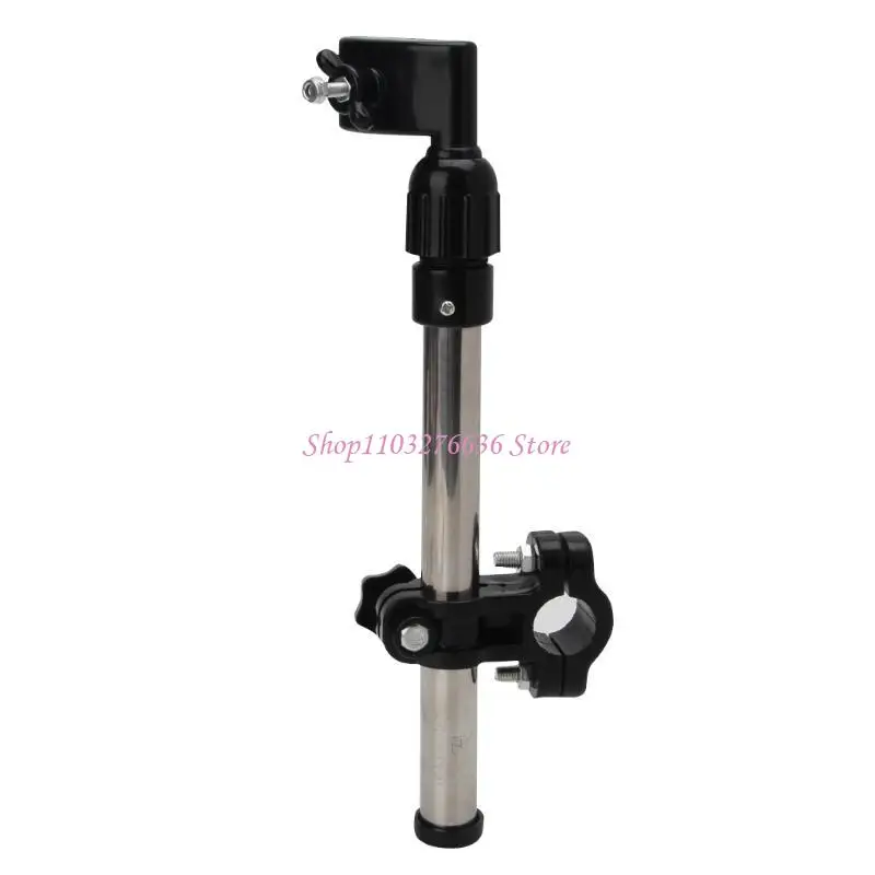 Sombrilla UV para cochecito con soporte y pinza de toldo - imagen 4