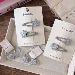Diadema de estrella plateada para niña, estilo princesa y pony