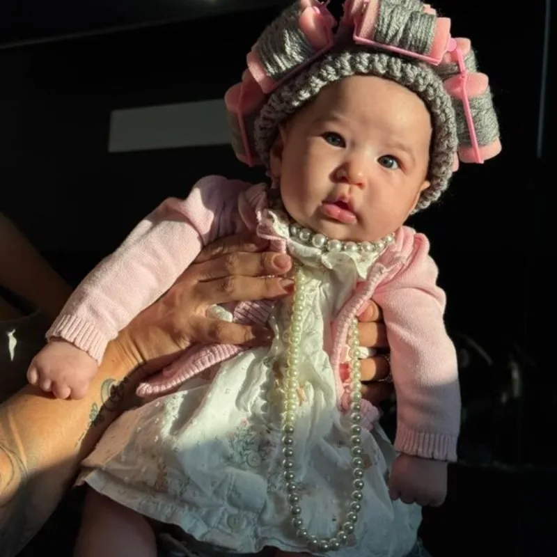 Gorro de ganchillo infantil de abuela divertido para Halloween, fotos - imagen 3