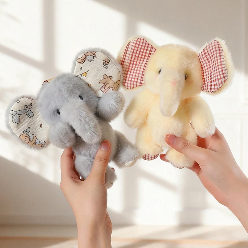 Elefante de peluche articulado suave para decoración y regalo - imagen 4