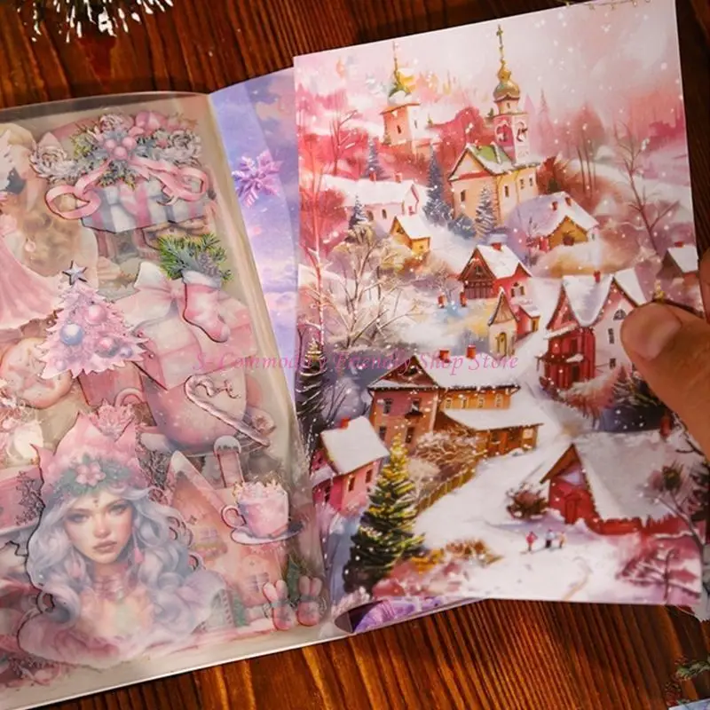 Pegatinas navideñas para manualidades y álbumes de recortes - imagen 2