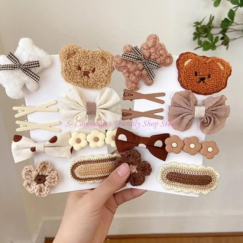 Pinzas para el pelo infantiles de niña – set surtido - imagen 5