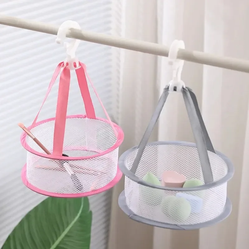 Bolsa de secado de malla para brochas, bolsillo para borlas - imagen 2
