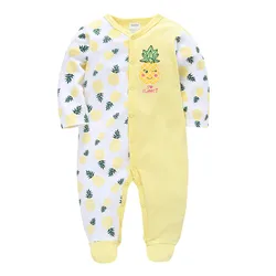 Kavkas Pelele unisex bebé con estampado de piña para recién nacido