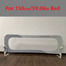 IMBABY Barandilla cama ajustable – Barrera seguridad plegable