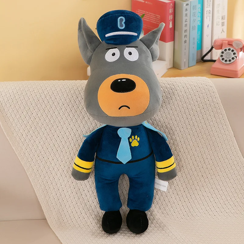 Peluche perro labrador policía sheriff suave y esponjoso - imagen 2