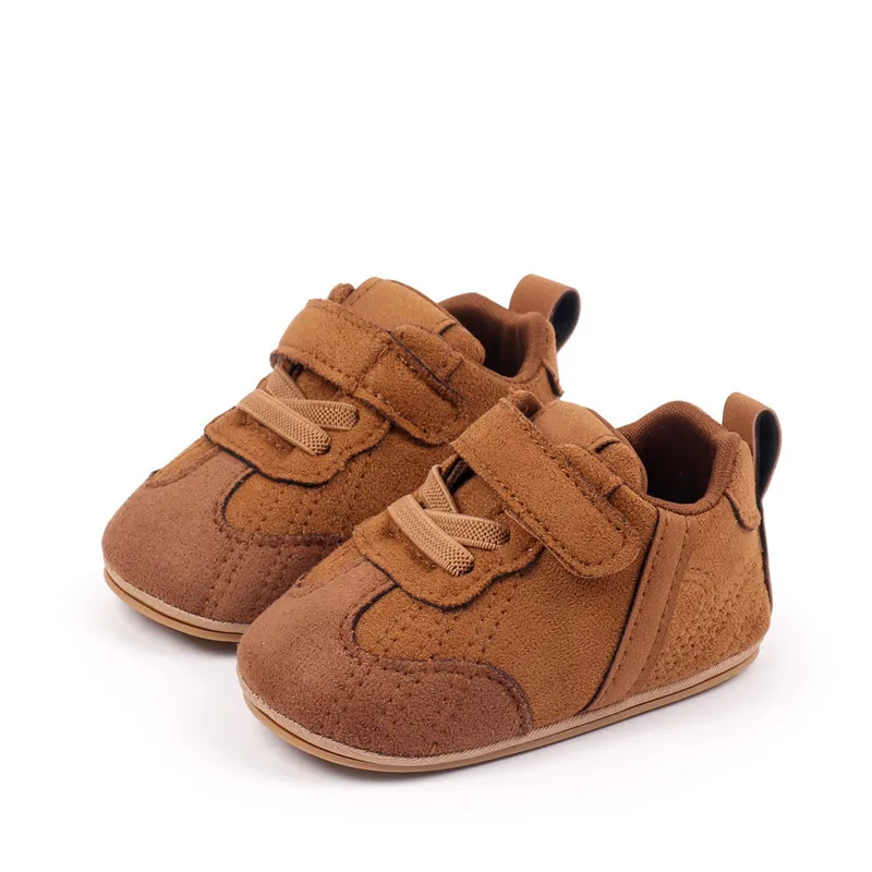 Zapatos de bebé primeros pasos con suela antideslizante gomosa - imagen 2