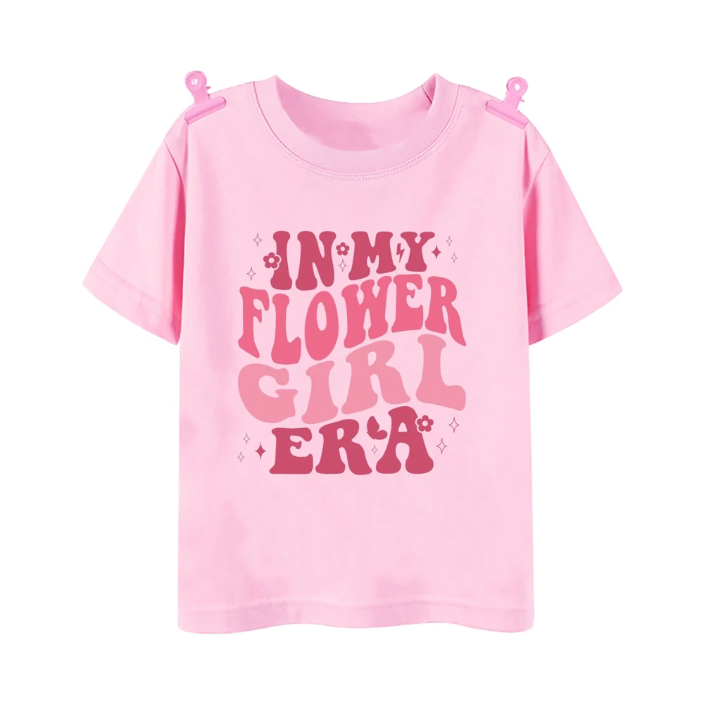 In My Flower Girl Era camisa para niñas - Top fiesta de boda infantil - imagen 3