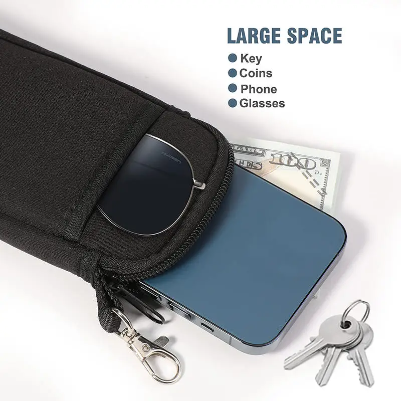 Bolsa organizadora de neopreno para cables de móvil - imagen 5