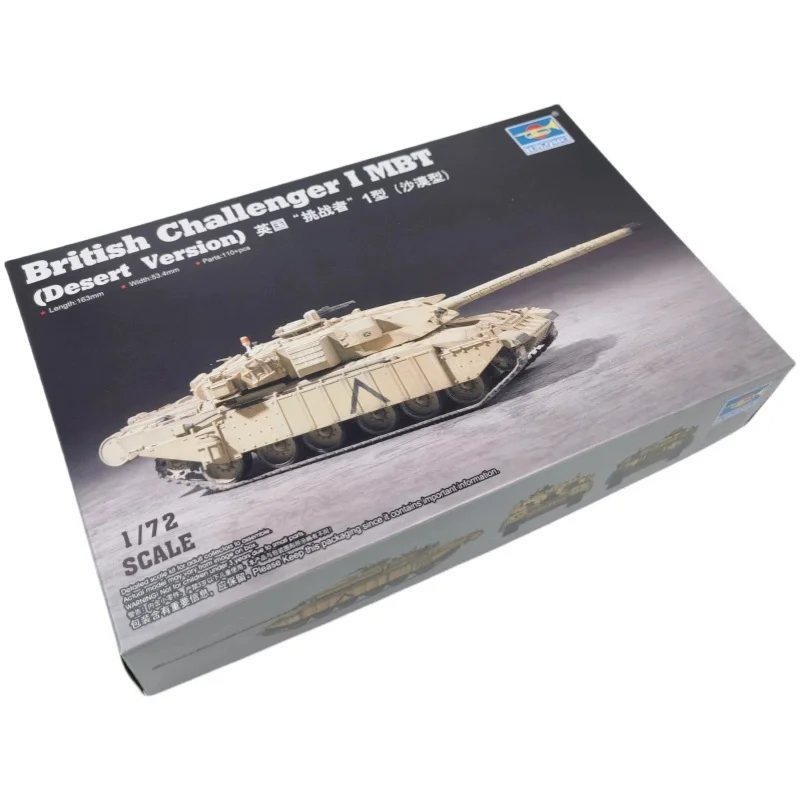 Maqueta de tanque Challenger I para montar versión desierto TRUMPETER - imagen 2
