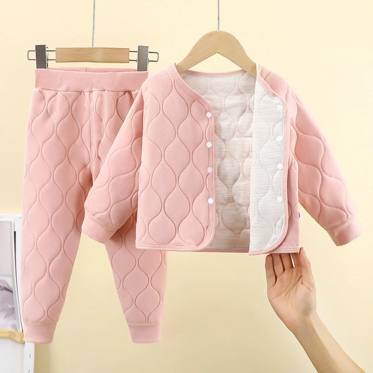 Conjunto de invierno grueso para niños – ropa cálida - imagen 4