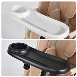 Bandeja universal para cochecito con portavasos ajustable y teléfono