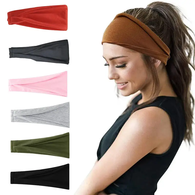 Diadema deportiva elástica para yoga, correr y fitness unisex - imagen 5