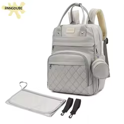 Mochila maternity PANGDUBE con cambiador y bolsa para chupete