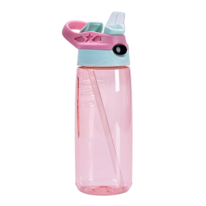 Botella infantil con pajita – Taza deportiva homologada para niño - imagen 2