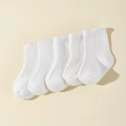 Calcetines de algodón para bebé recién nacido