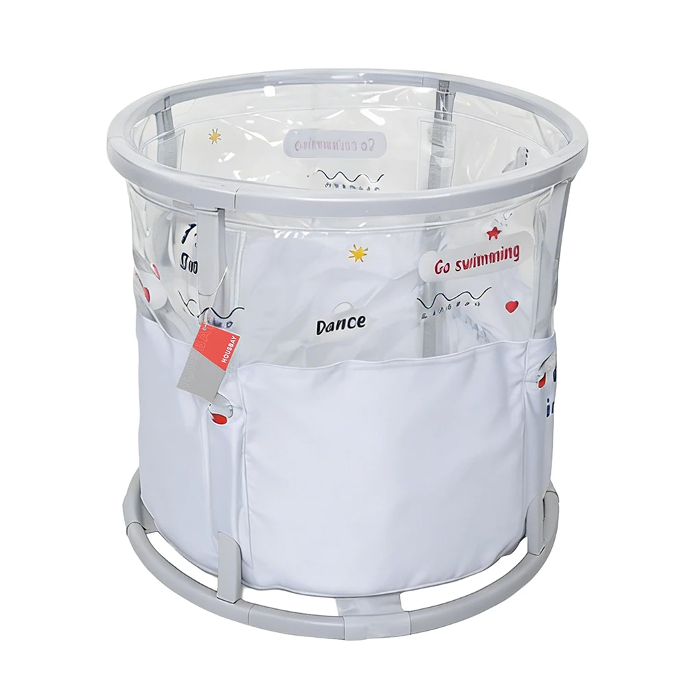 Piscina infantil de juego plegable con drenaje de suelo suave - imagen 3