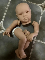 Chantal – Kit de muñeca renacida sin pintar con cuerpo y ojos de tela
