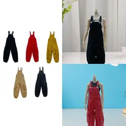 Conjunto de ropa para muñecas de mezclilla: pantalón largo y traje