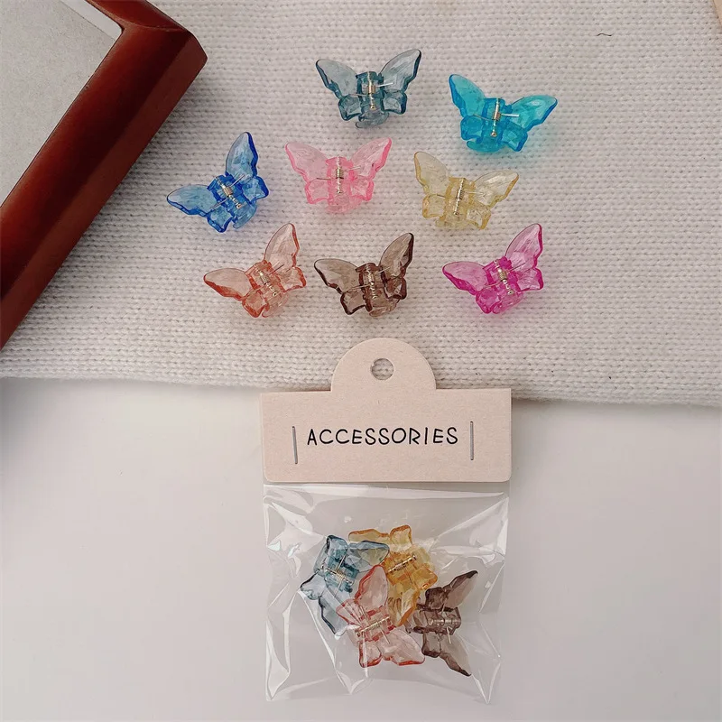 Pinza de pelo mariposa de colores para niña, hada floral - imagen 4