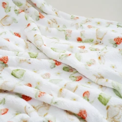 Elinfant manta de bebé lana cálida Coral para invierno