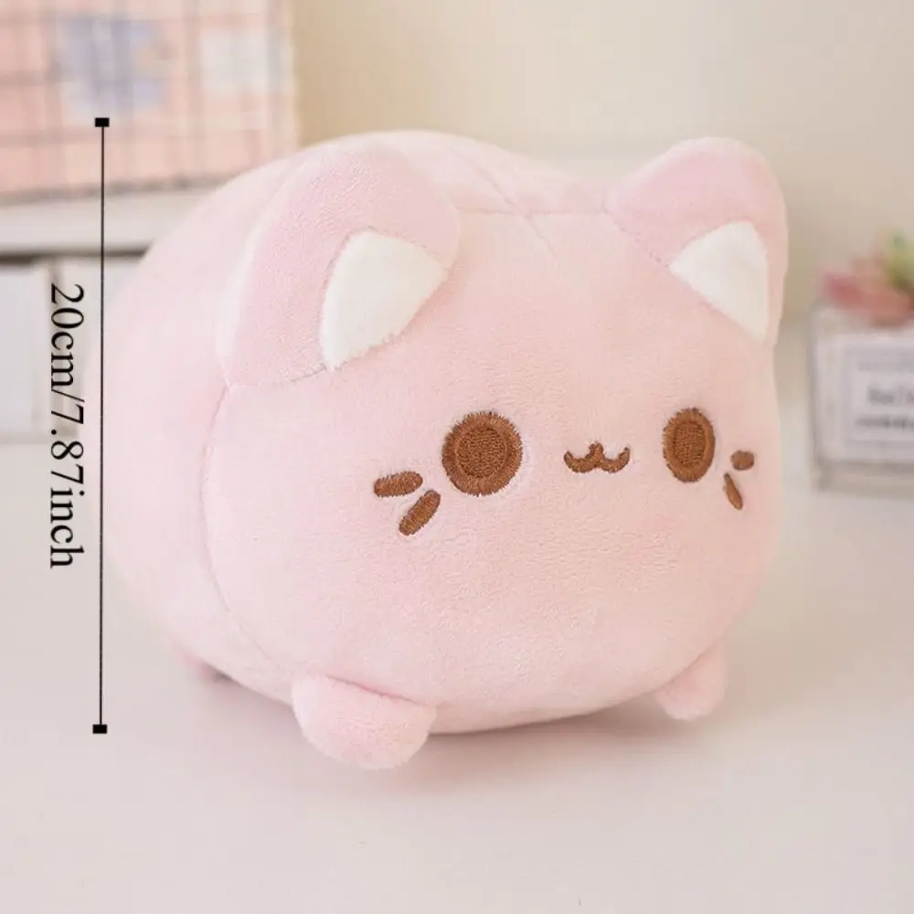 Peluche de gatito suave gato negro y rosa melocotón - imagen 4