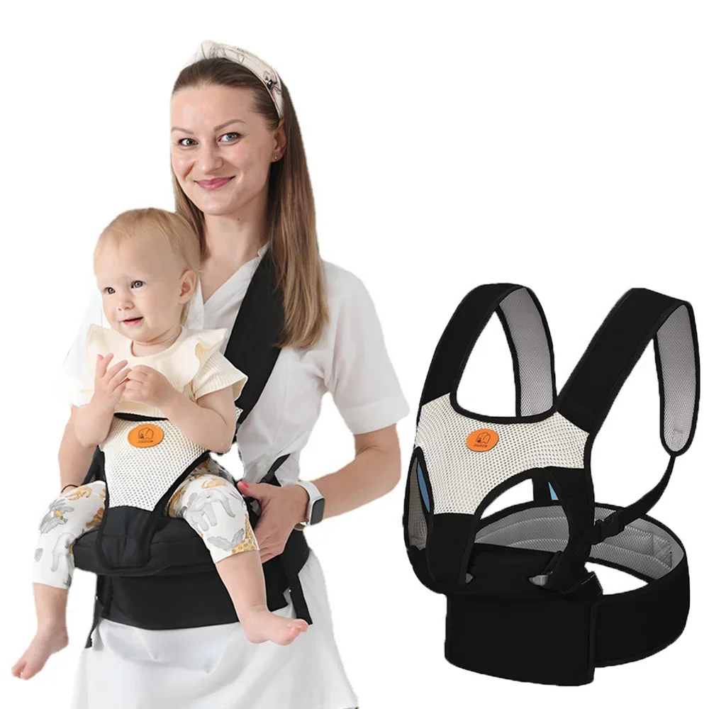 Mochila portabebés ergonómica de cintura tipo canguro - imagen 5