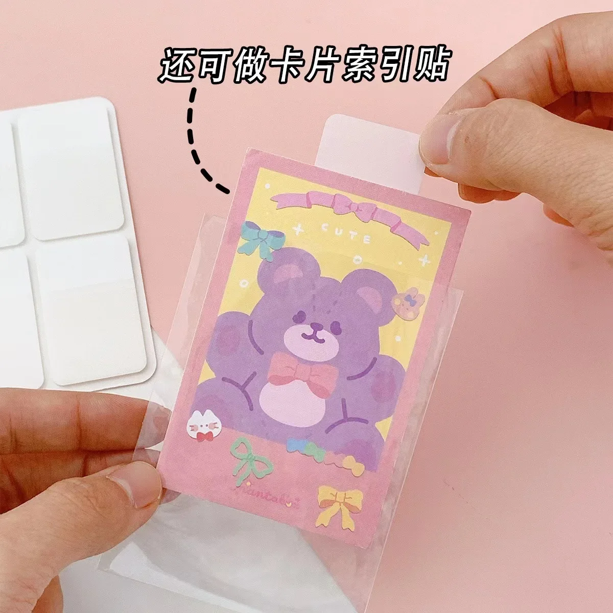 Pegatinas de índice adhesivas para cuaderno – Transparentes escolares - imagen 2
