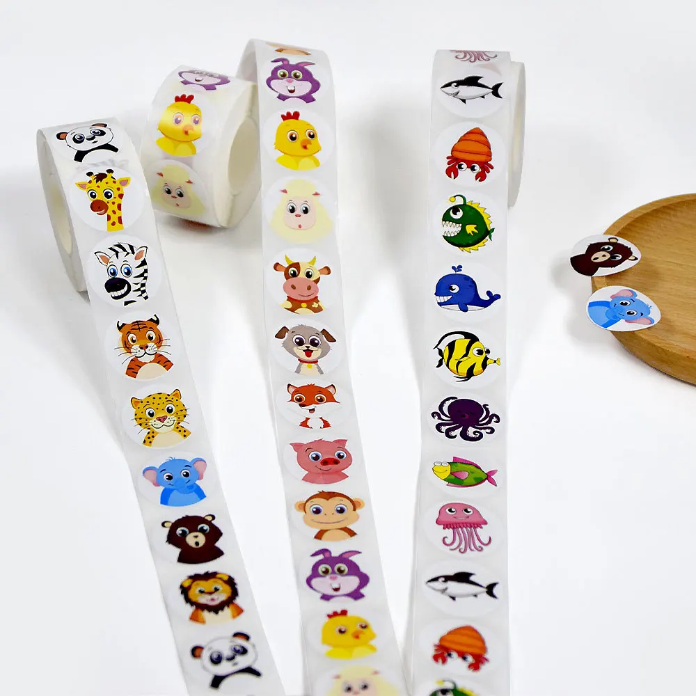 Pegatinas reward con animalitos para niños – Ideales para motivar y aprender - imagen 3