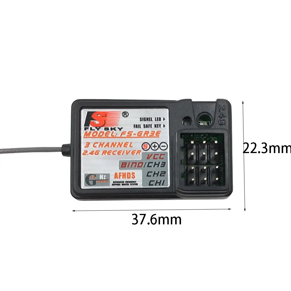 Receptor Flysky FS-GR3E 3 canales 2,4G con Failsafe para RC - imagen 5