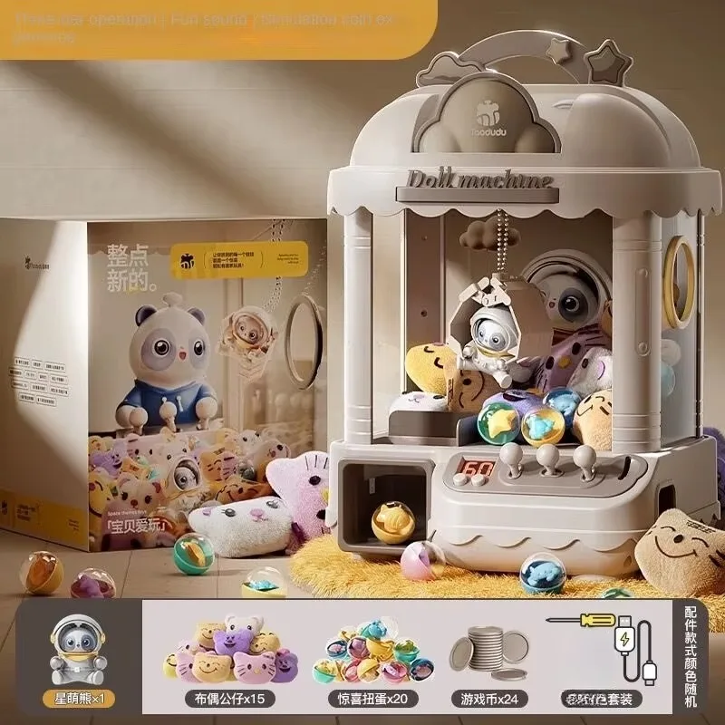 Máquina de garra hazlo-tú-mismo grande con muñecas para niños - imagen 4