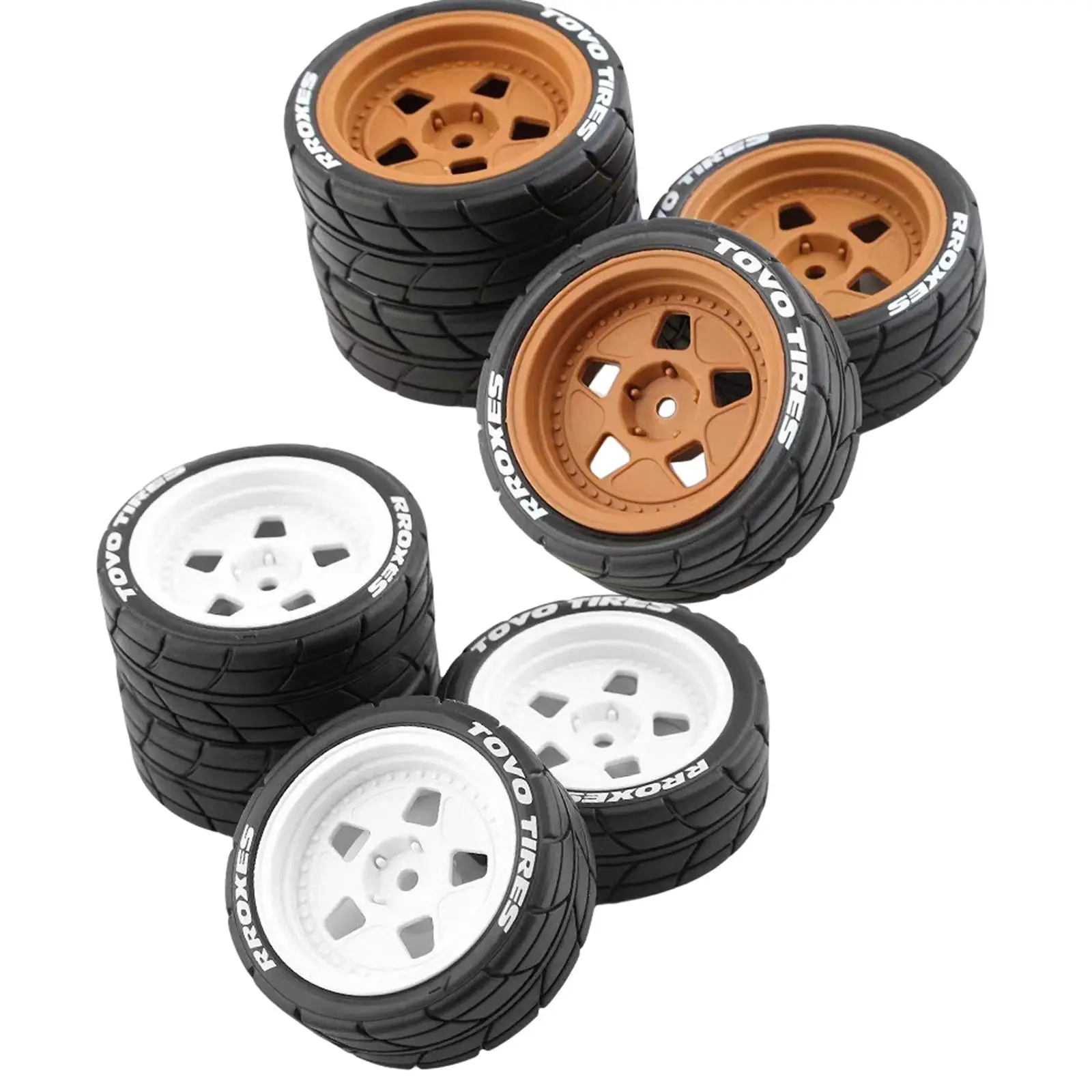 Neumáticos RC para derrape resistentes al desgaste con buje 12 mm - imagen 2