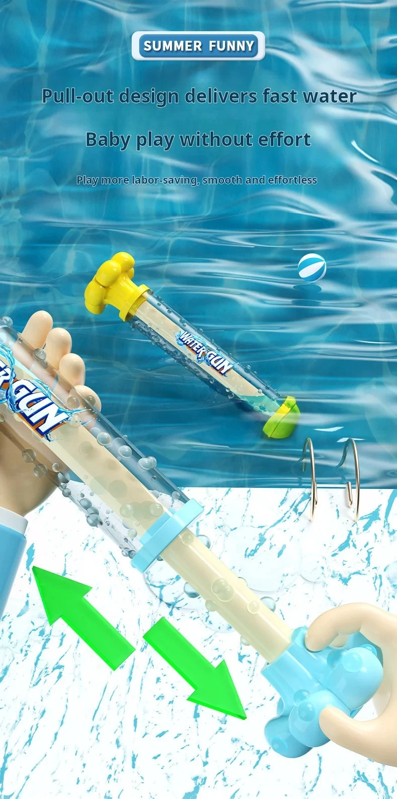 Diseño de la pistola de agua