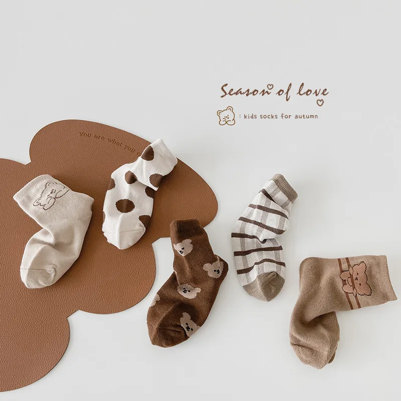 Calcetines deportivos de algodón para niños – Ideales para primavera y otoño - imagen 4