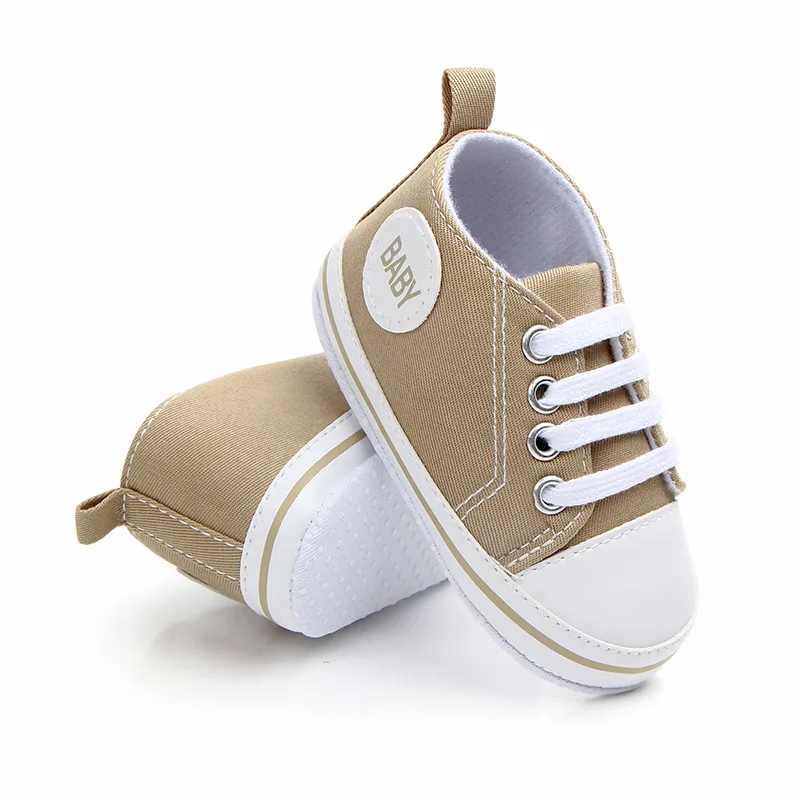 Zapatillas de lona para primeros pasos, suela blanda primavera-otoño - imagen 5