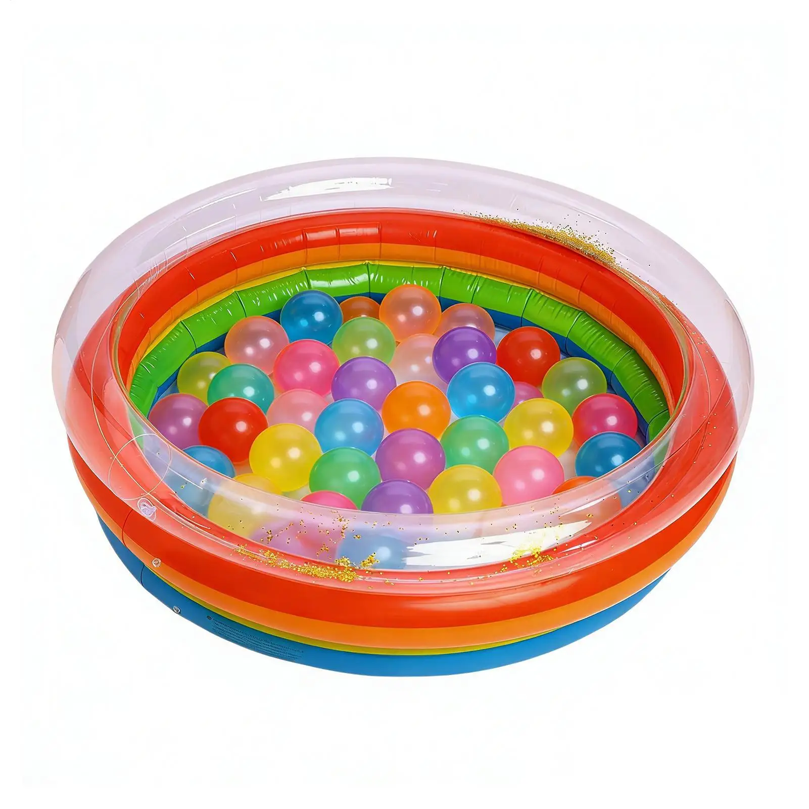 Piscina infantil hinchable redonda de PVC para jardín y patio - imagen 2