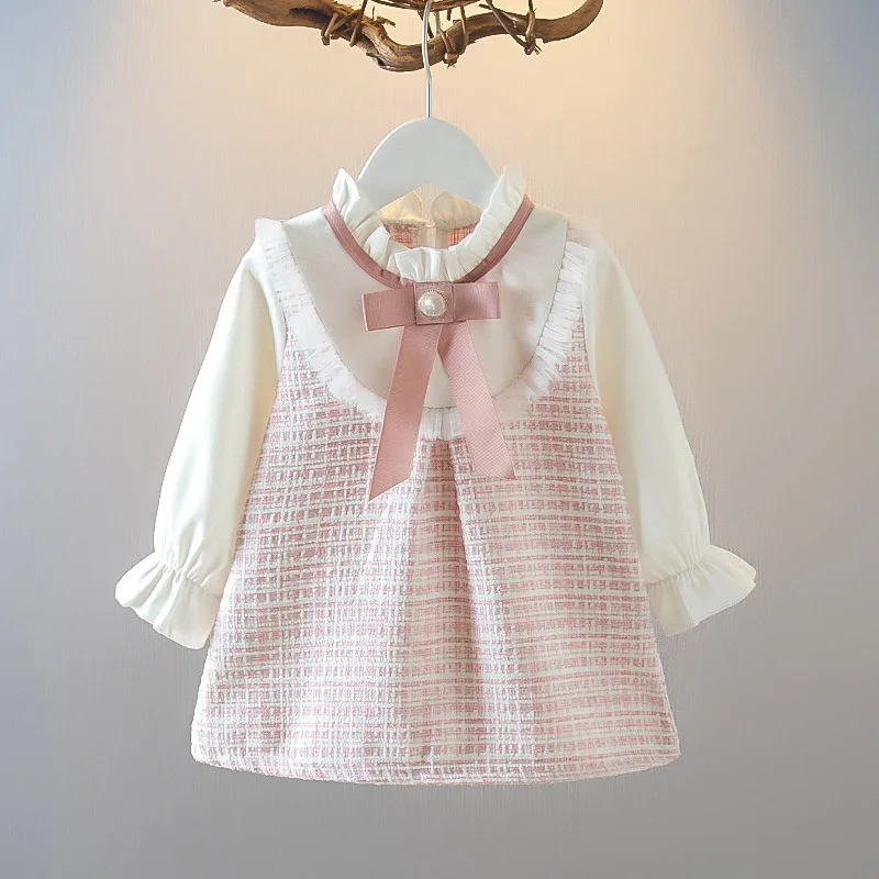 Lawadka vestido de princesa para niña estilo vintage primavera-otoño - imagen 3