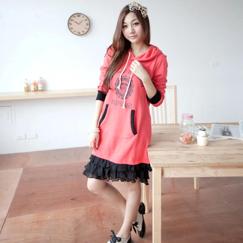 Sudadera de lactancia térmica con forro polar para invierno - imagen 2