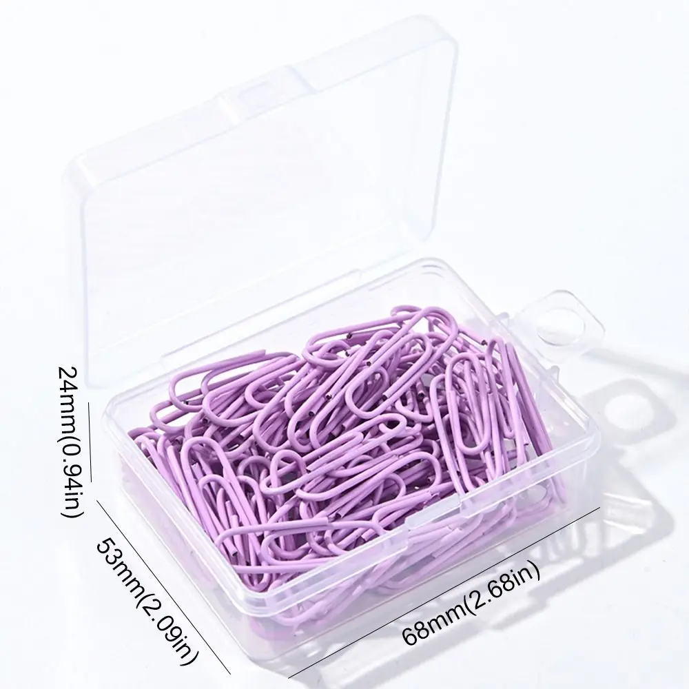 Clips metálicos de encuadernación en colores para archivador - imagen 5