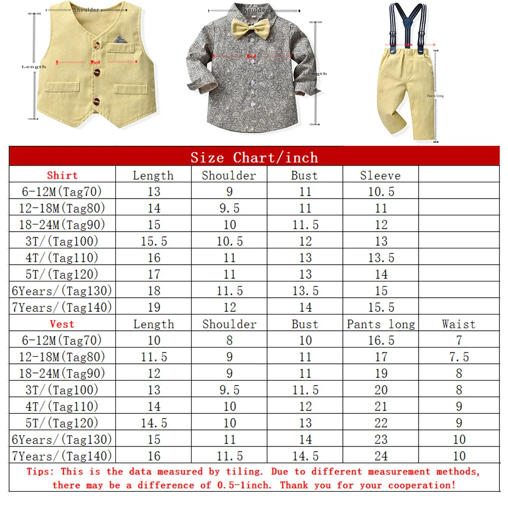 Traje completo infantil