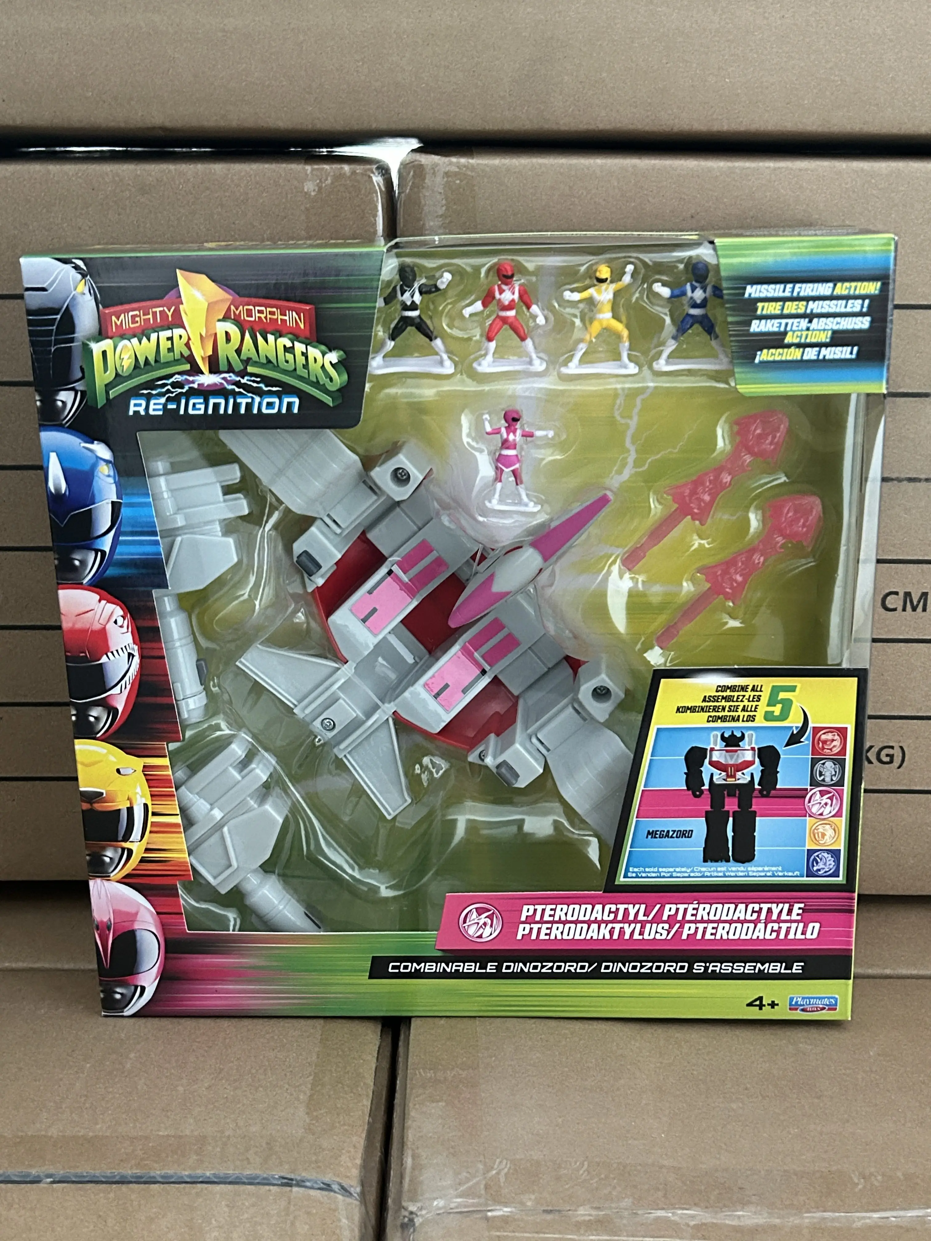Peluche combinable Power Rangers