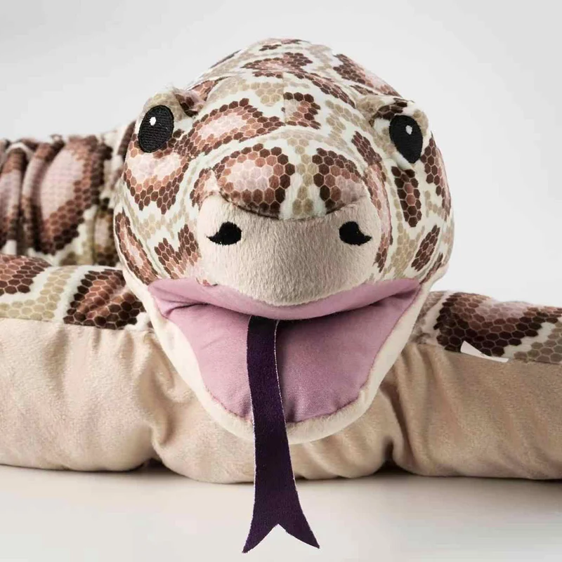 Peluche pitón grande de simulación para niños - imagen 2