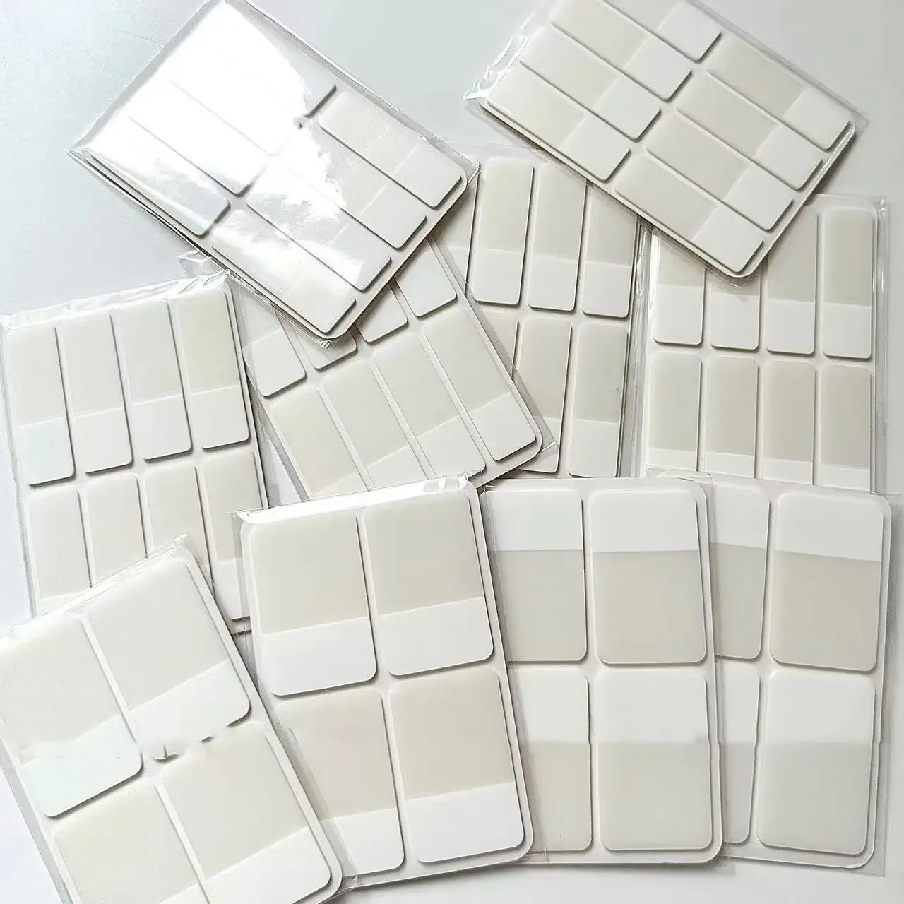 Pegatinas de índice adhesivas para cuaderno – Transparentes escolares - imagen 5