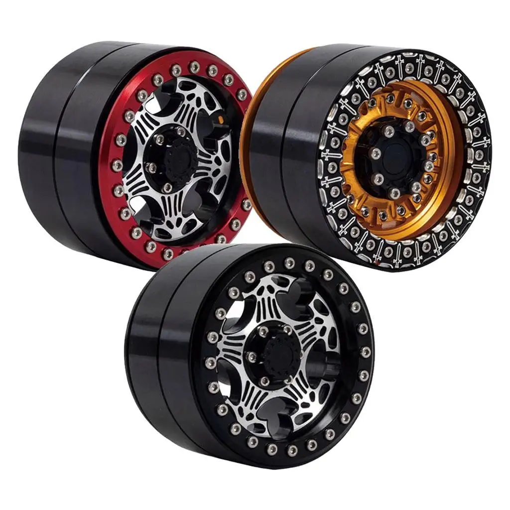 Rines RC 2.2 con beadlock para crawler 1:10
