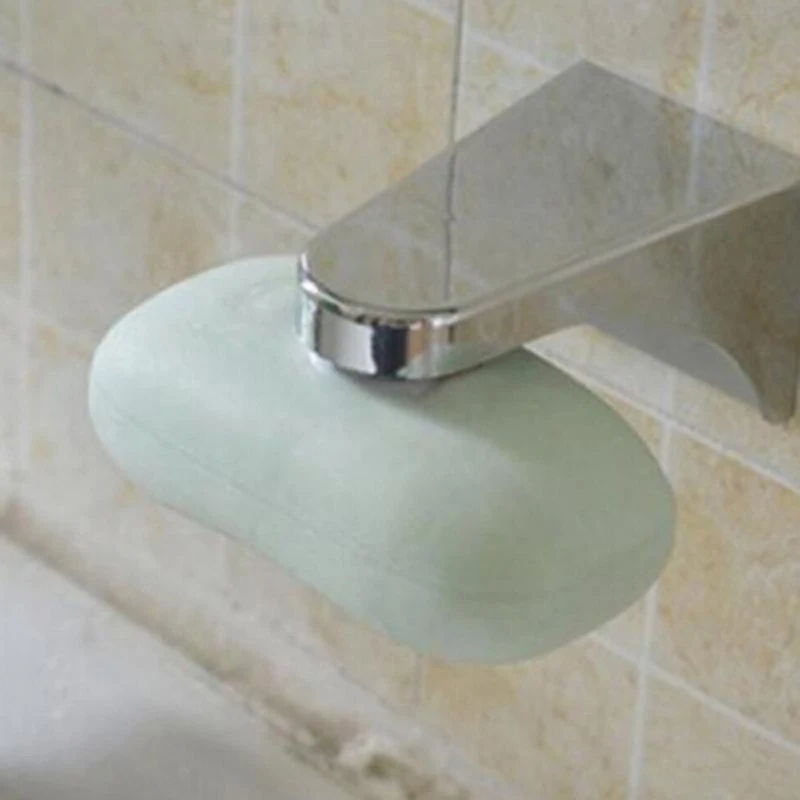 Jabonera de pared con ventosa fuerte para baño, organizadora - imagen 4