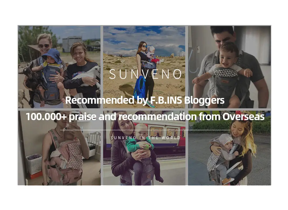 Portabebés Sunveno en uso diario