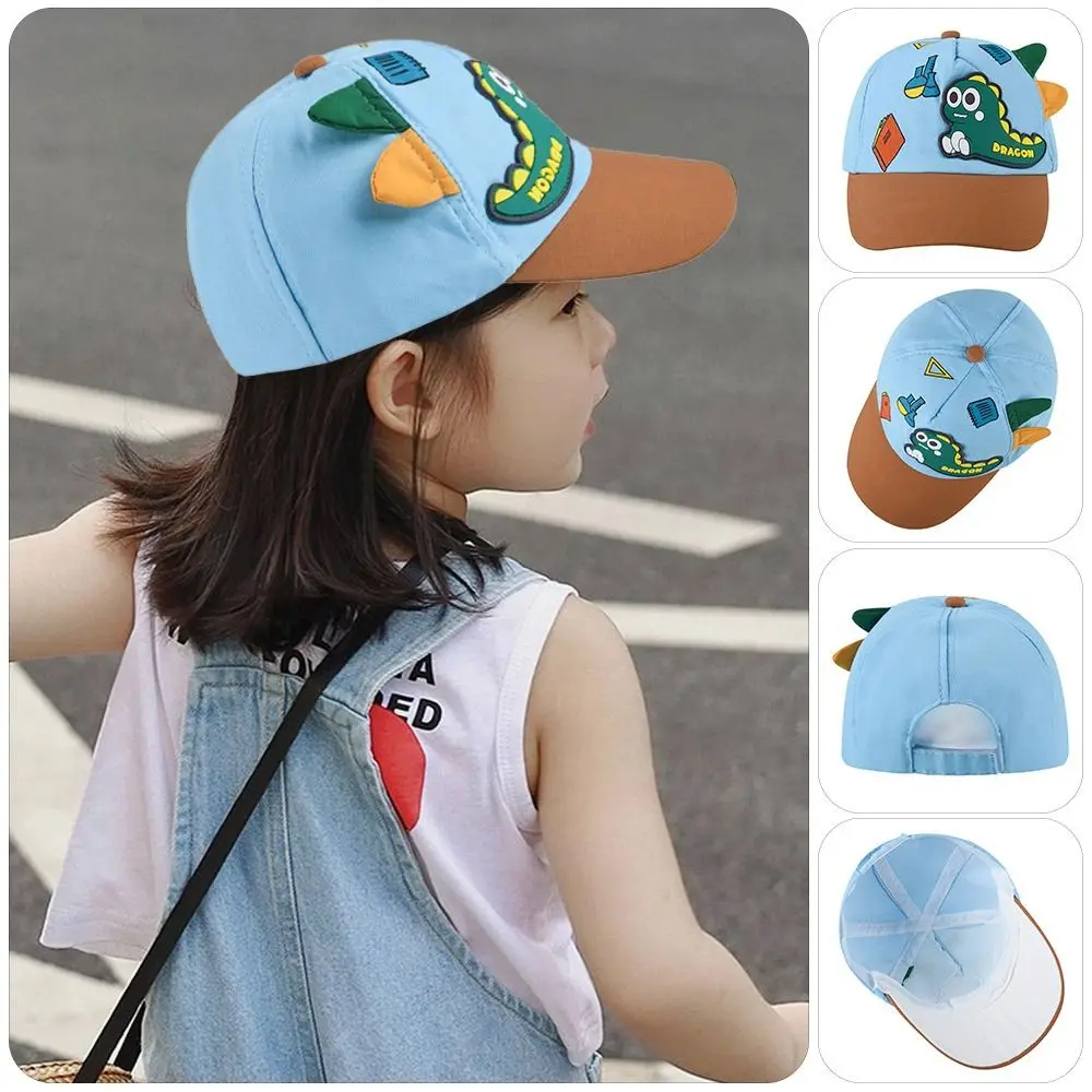 Gorra bebé algodón ajustable dibujos animados – verano 0-3 años - imagen 4