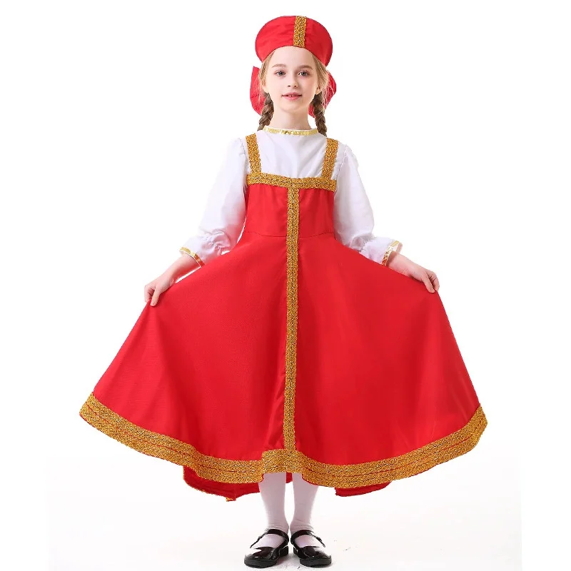 Vestido de fiesta infantil elegante con tela suave