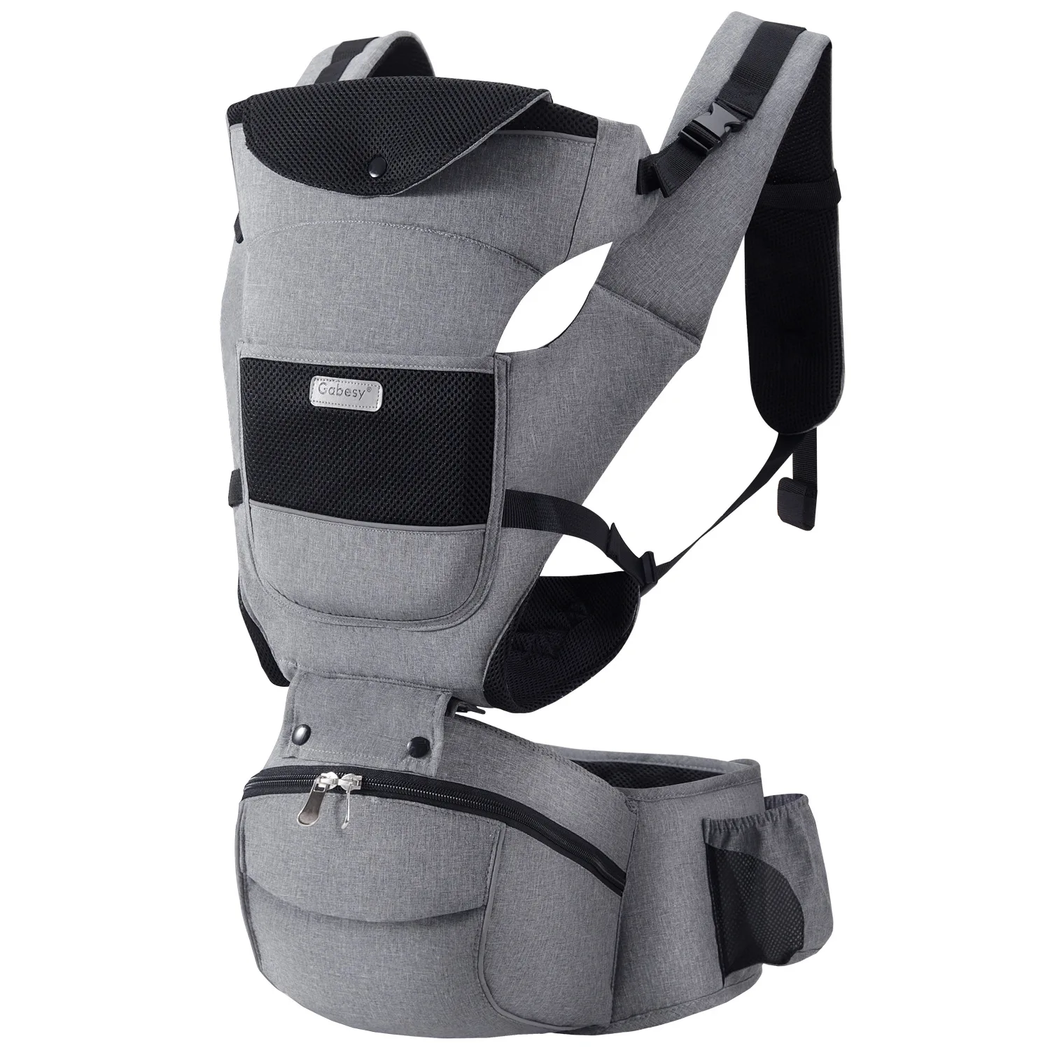 Mochila portabebés ergonómica para recién nacido posición horizontal - imagen 2
